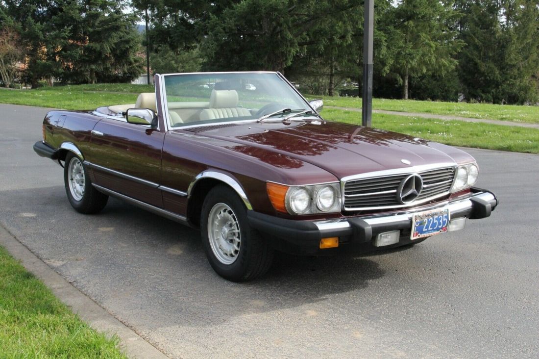1985 Mercedes-Benz SL-Class 380SL Roadster. Cabernet color. Nice! VIDEO - photo 7