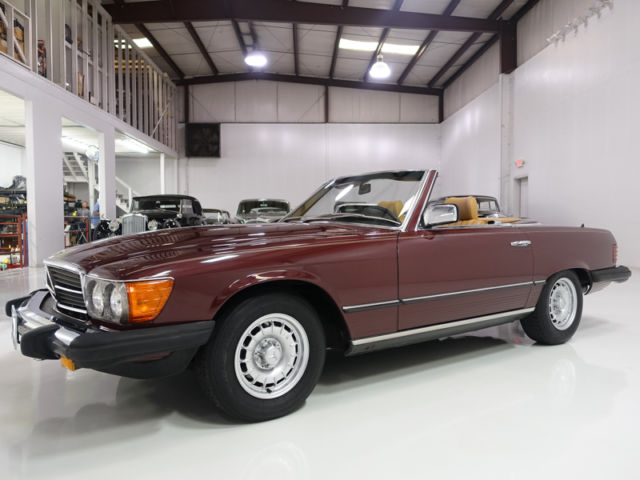 1985 Mercedes-Benz 380SL Convertible | Climate Control | Cruise Control 1985 Mercedes-Benz 300-Series 380SL Convertible