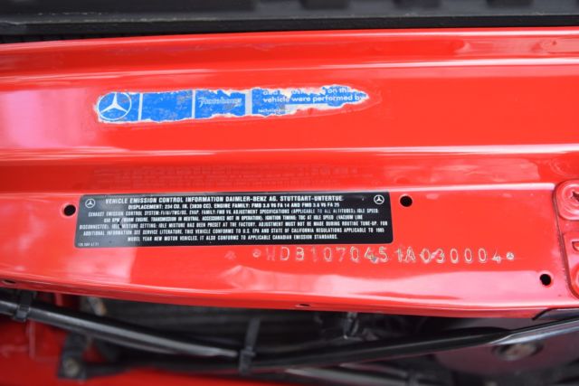 1985 Mercedes-Benz SL-Class Base Convertible 2-Door - photo 13