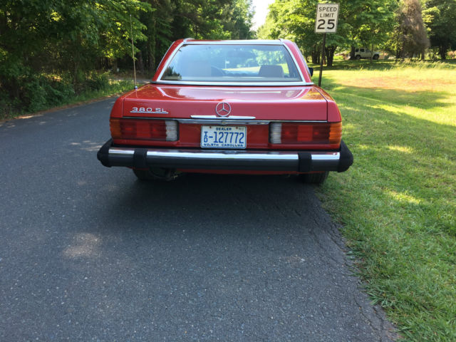 1985 Mercedes-Benz SL-Class 380 Series SL - photo 7