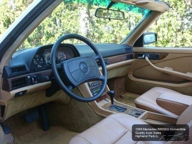 1985 Mercedes-Benz 500-Series 500 SEC Convertible - photo 6