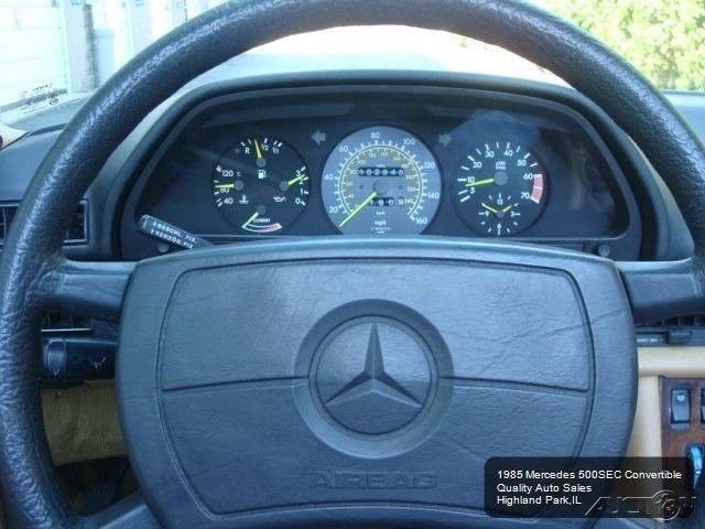 1985 Mercedes-Benz 500-Series 500 SEC Convertible - photo 7