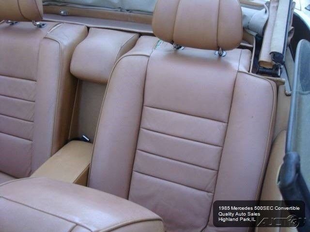 1985 Mercedes-Benz 500-Series 500 SEC Convertible - photo 8