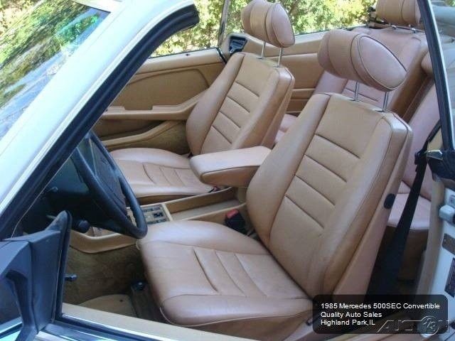 1985 Mercedes-Benz 500-Series 500 SEC Convertible - photo 9