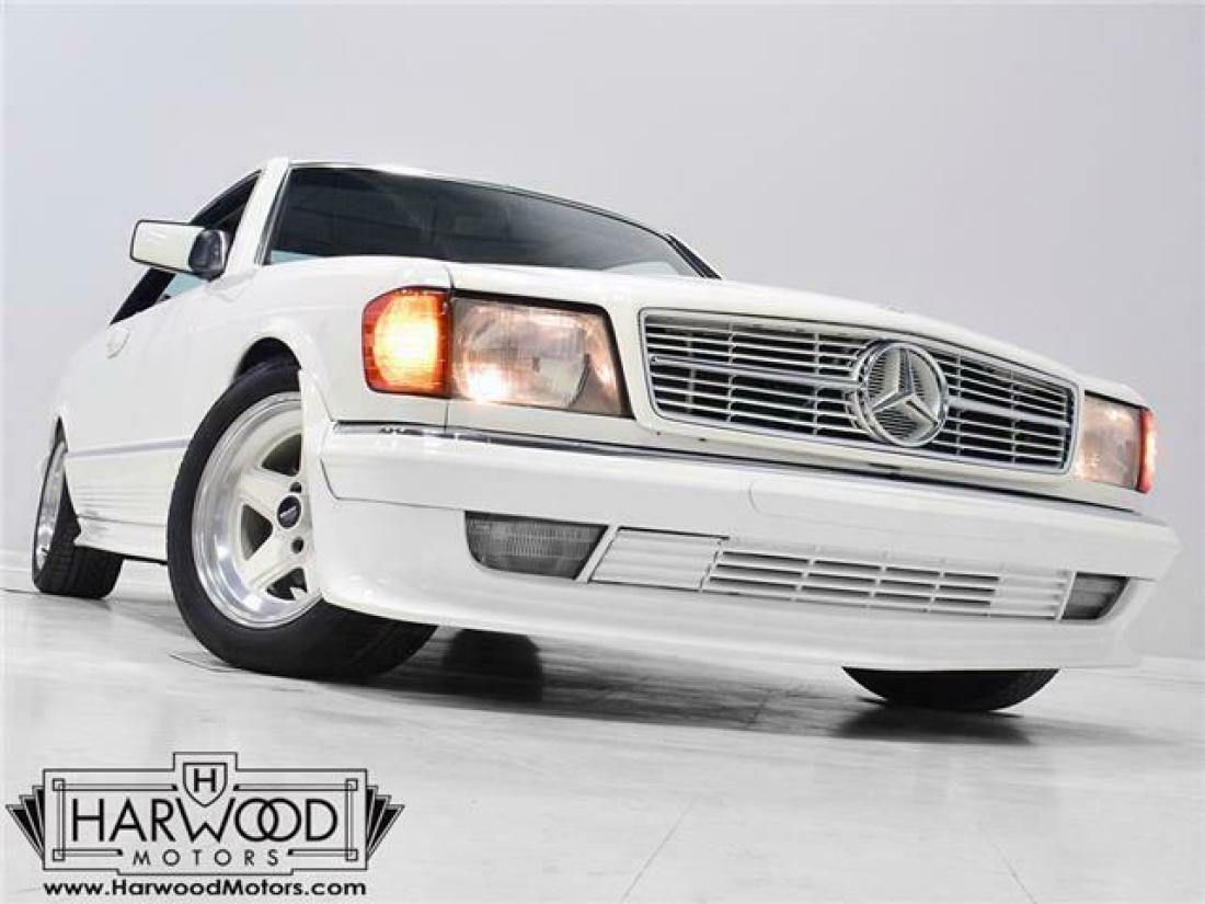 1985 Mercedes-Benz 500SEC AMG 123225 Miles White Coupe V8 Automatic 1985 Mercedes-Benz 500-Series AMG