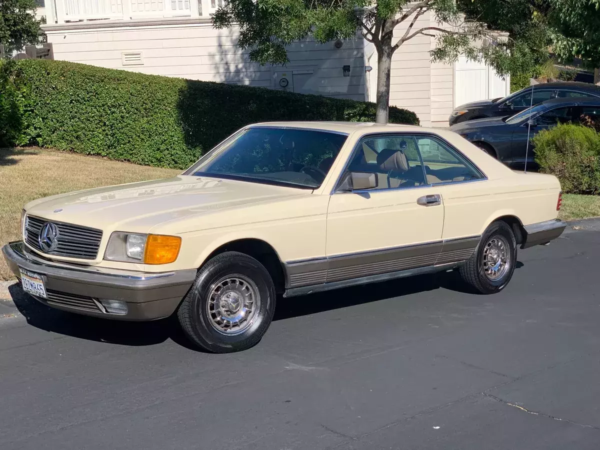 1985 Mercedes-Benz 500SEC Coupe Brown SEC 1985 Mercedes-Benz 500-Series SEC