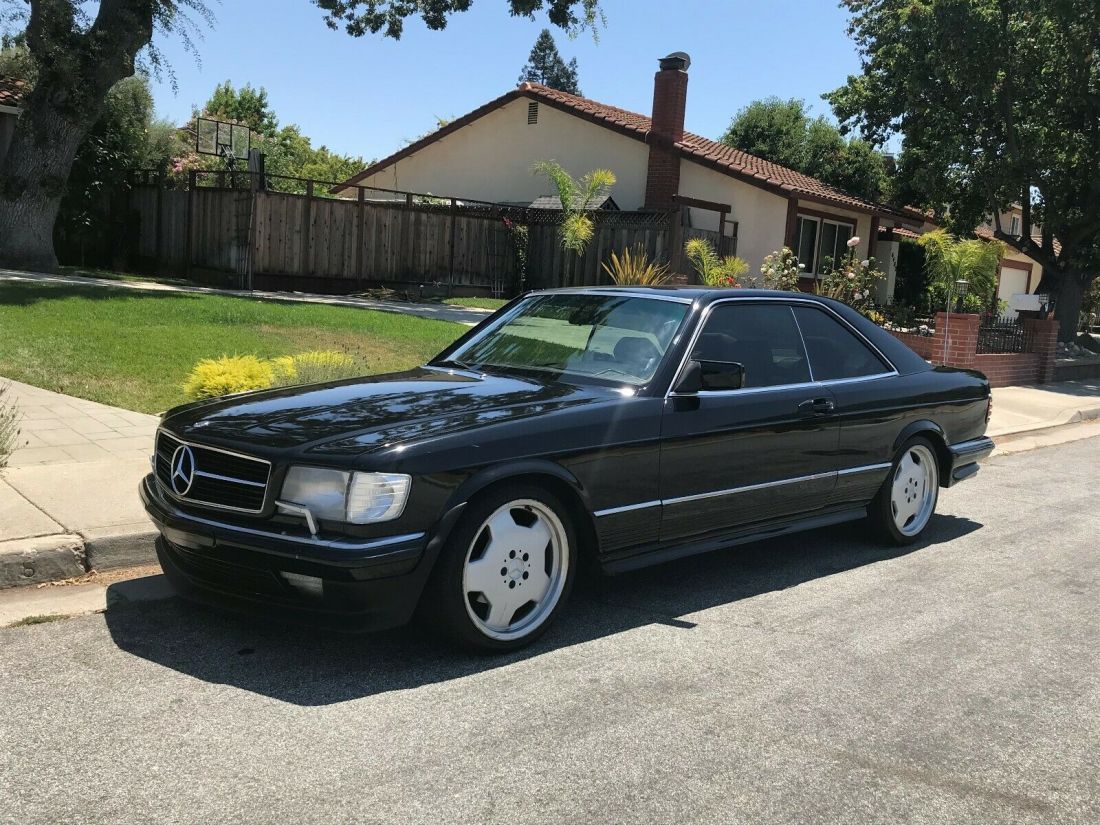 1985 Mercedes-Benz 500SEC Euro w/AMG Dressing 1985 Mercedes-Benz 500-Series