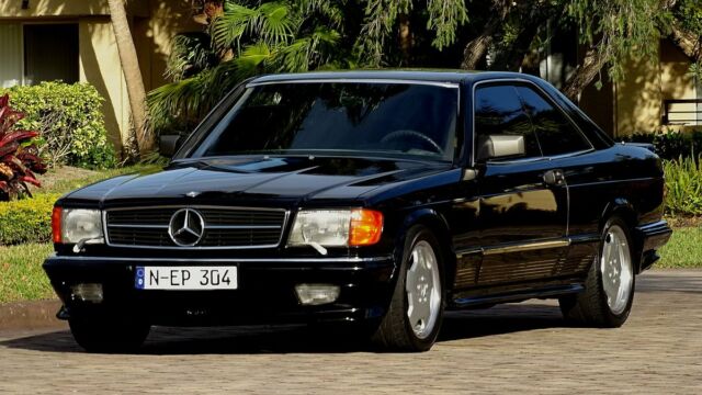 1985 MERCEDES BENZ 500SEC SPORT COUPE EURO EDITION WITH AMG PACKAGE 51,000 MILES 1985 Mercedes-Benz S-Class SEC