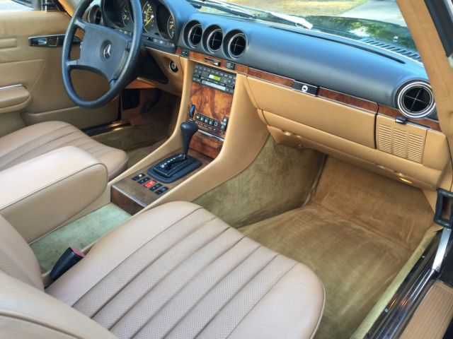1980 Mercedes-Benz SL-Class 500SL in 040 Black* original factory paint - photo 12