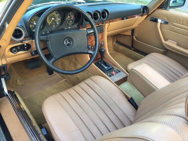1980 Mercedes-Benz SL-Class 500SL in 040 Black* original factory paint - photo 7