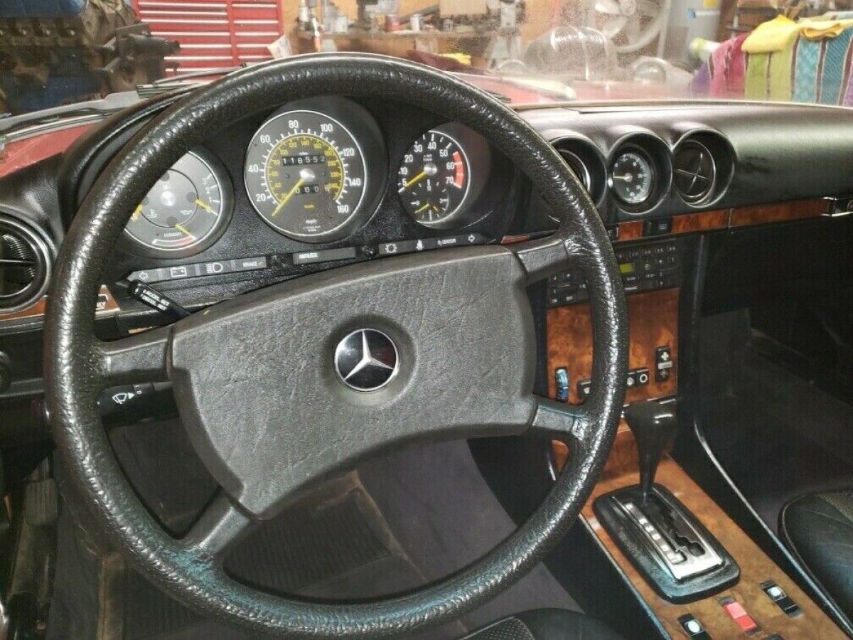 1985 Mercedes Sl 380 convertible. Numbers Matching 1985 Mercedes-Benz SL-Class Black