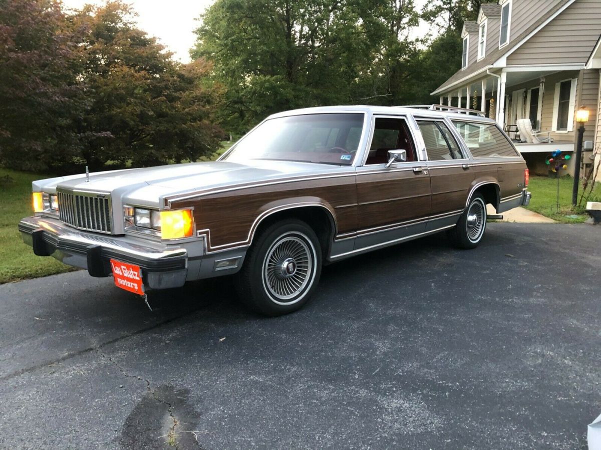 1985 Mercury Colony Park Grand Marquis Station Wagon Queen Family Truckster 8 pa 1985 Mercury Grand Marquis