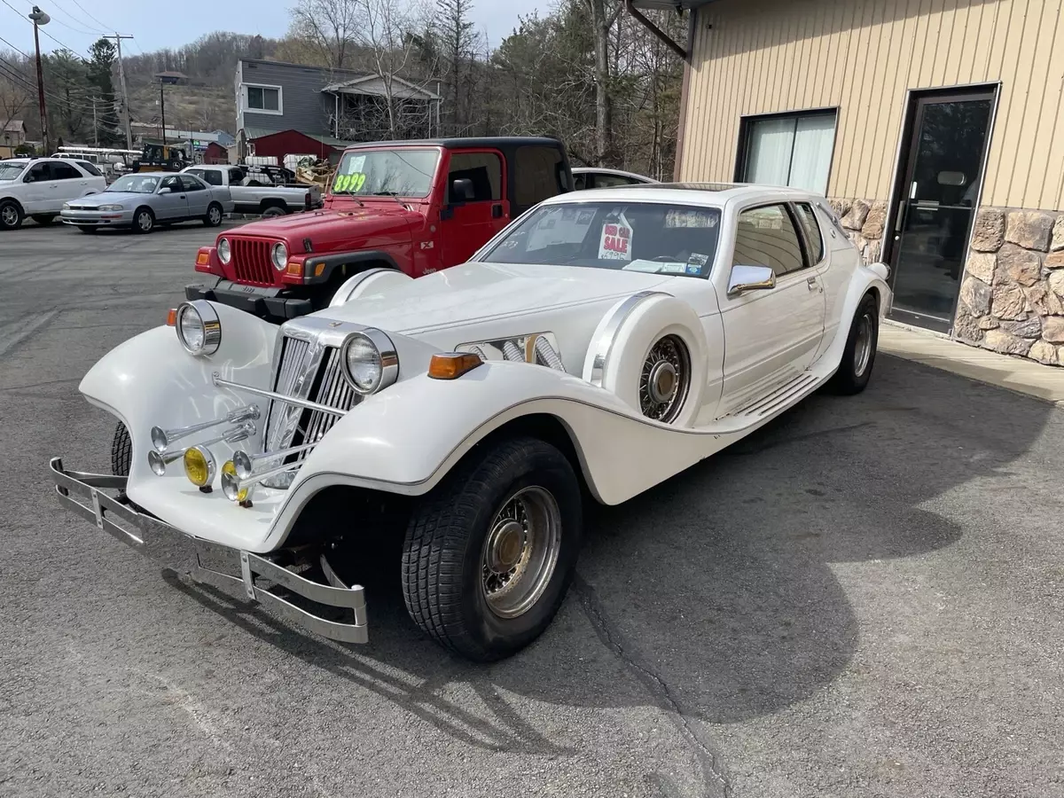 1985 Mercury Cougar Coupe White 1985 Mercury Cougar
