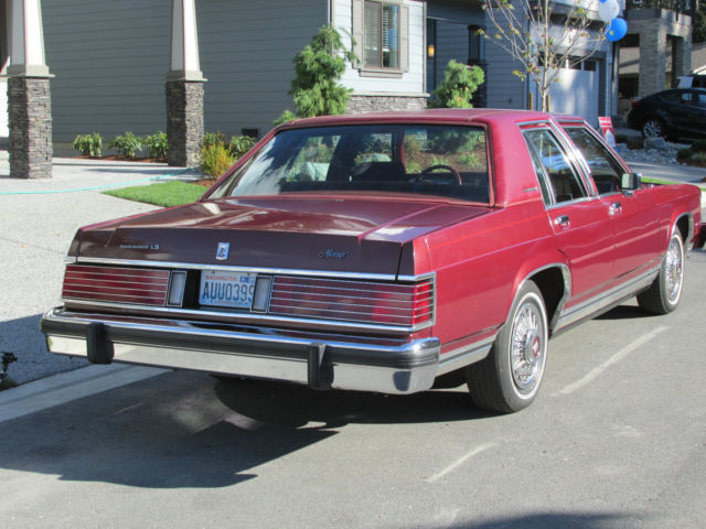 1985 Mercury Grand Marquis LS Sedan 4-Door - photo 2