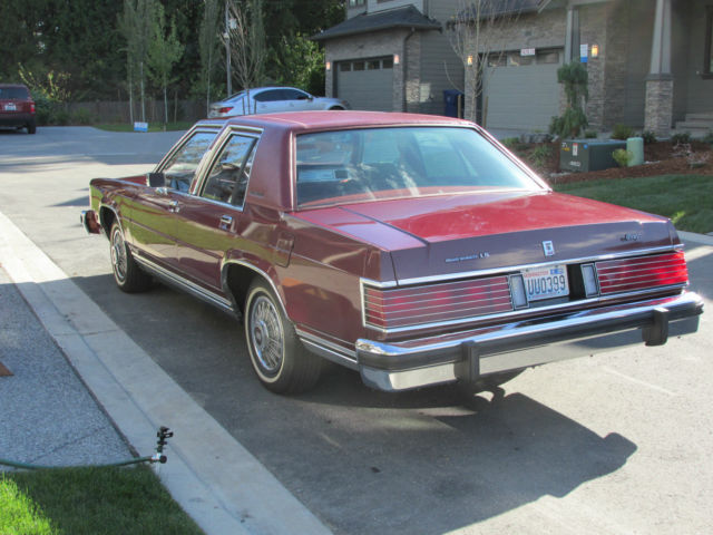 1985 Mercury Grand Marquis LS Sedan 4-Door - photo 3