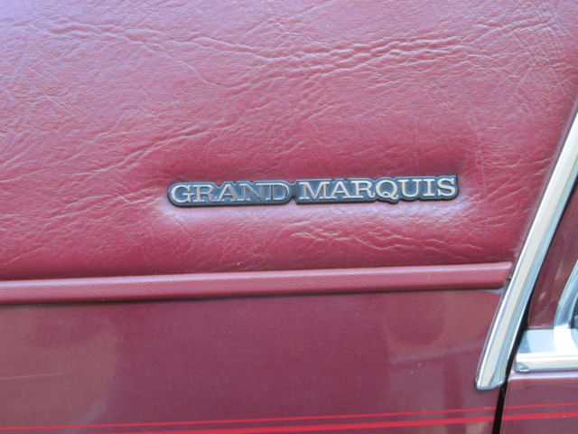 1985 Mercury Grand Marquis LS Sedan 4-Door - photo 9