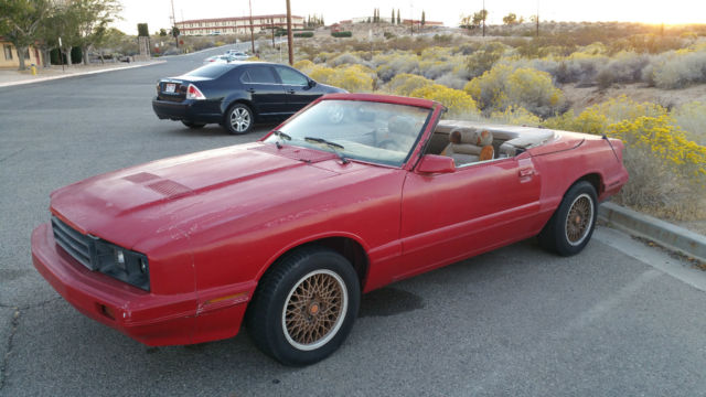 1985 Mercury Mclaren 1985 Mercury Capri 2-Door ASC Mclaren Convertible