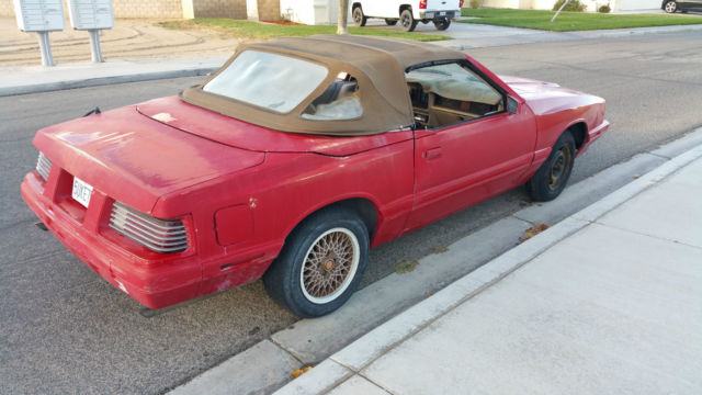 1985 Mercury Capri 2-Door ASC Mclaren Convertible - photo 8