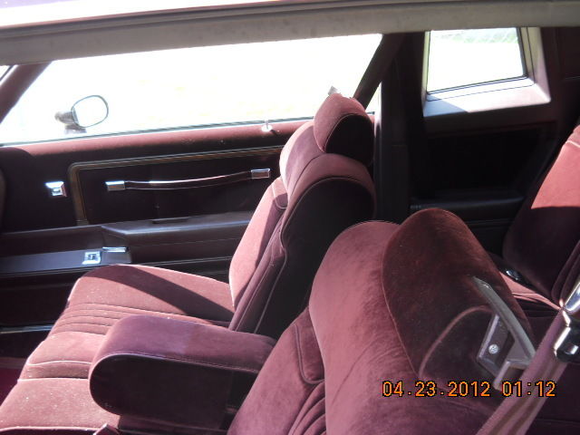 1985 Monte Carlo CL coup V-6, Burgundy with Burgundy interior. 1985 Chevrolet Monte Carlo CL