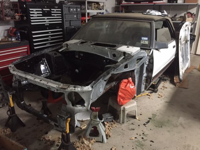 1985 Mustang GT Convertible Project Car 1985 Ford Mustang