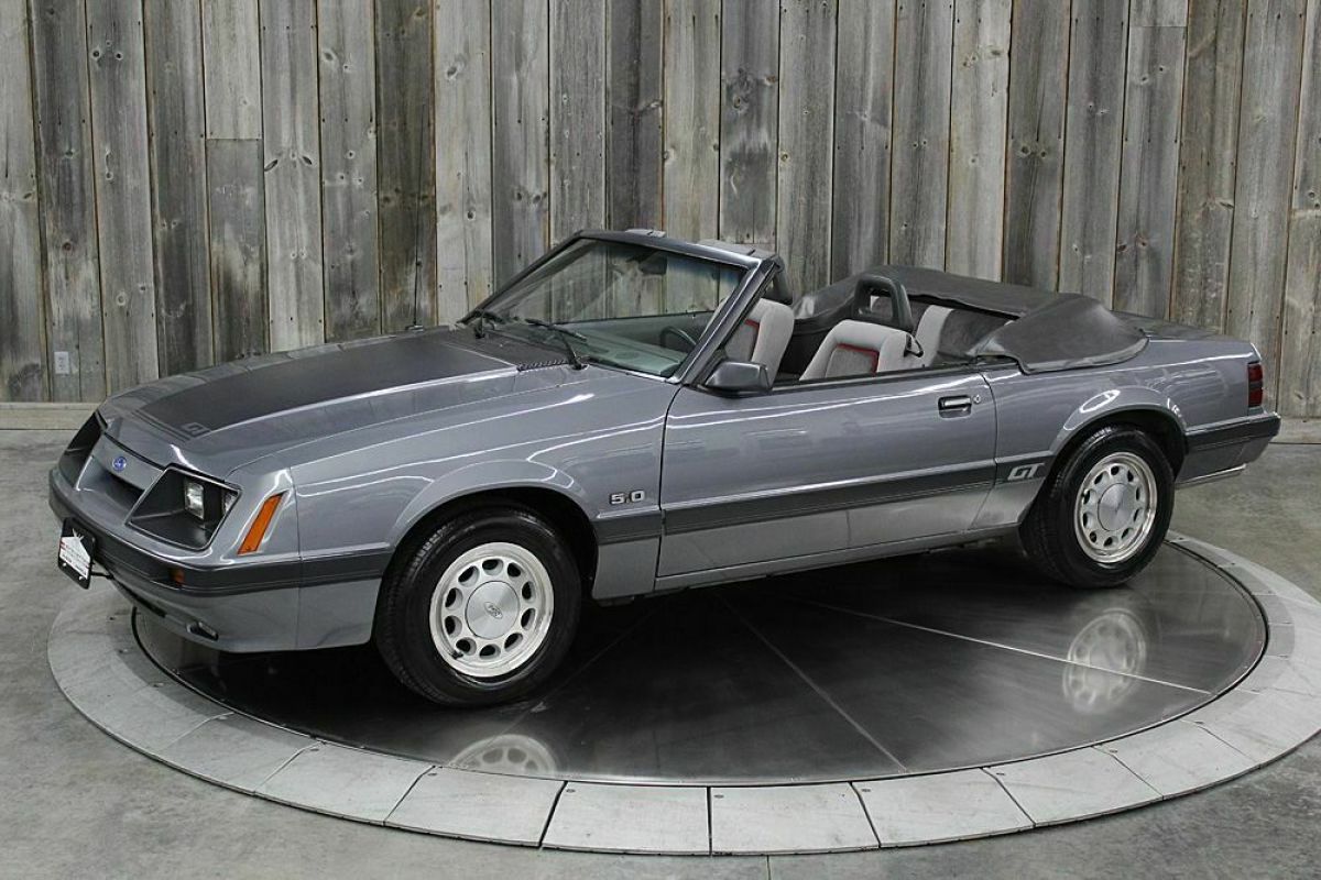 1985 MUSTANG GT Original 7k Miles 5spd Manual Conv Like New Marti Report Watch V 1985 Ford Mustang GT Original 7k Miles 5spd Manual Conv Like New