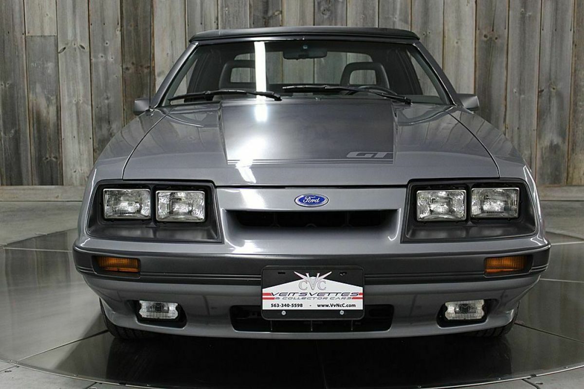 1985 Ford Mustang GT Original 7k Miles 5spd Manual Conv Like New - photo 12