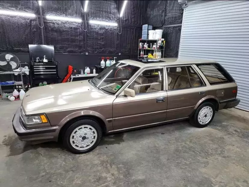 1985 Nissan Maxima Wagon Brown 1985 Nissan Maxima