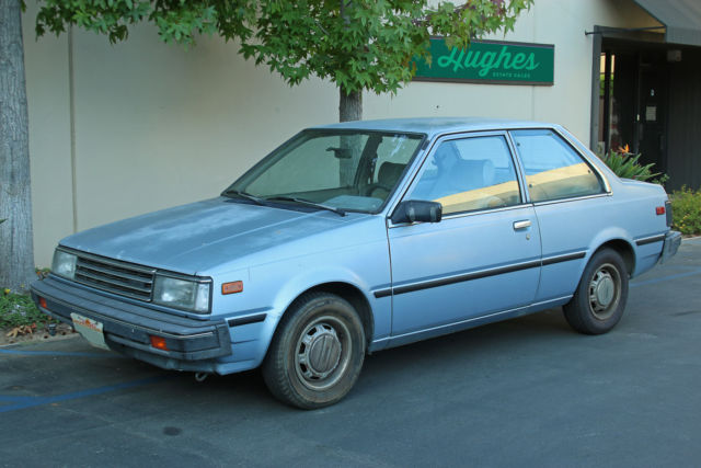 1985 NISSAN SENTRA, GARAGE FIND, TIME CAPSULE, YOM PLATES, ORIGINAL! 1985 Nissan Sentra
