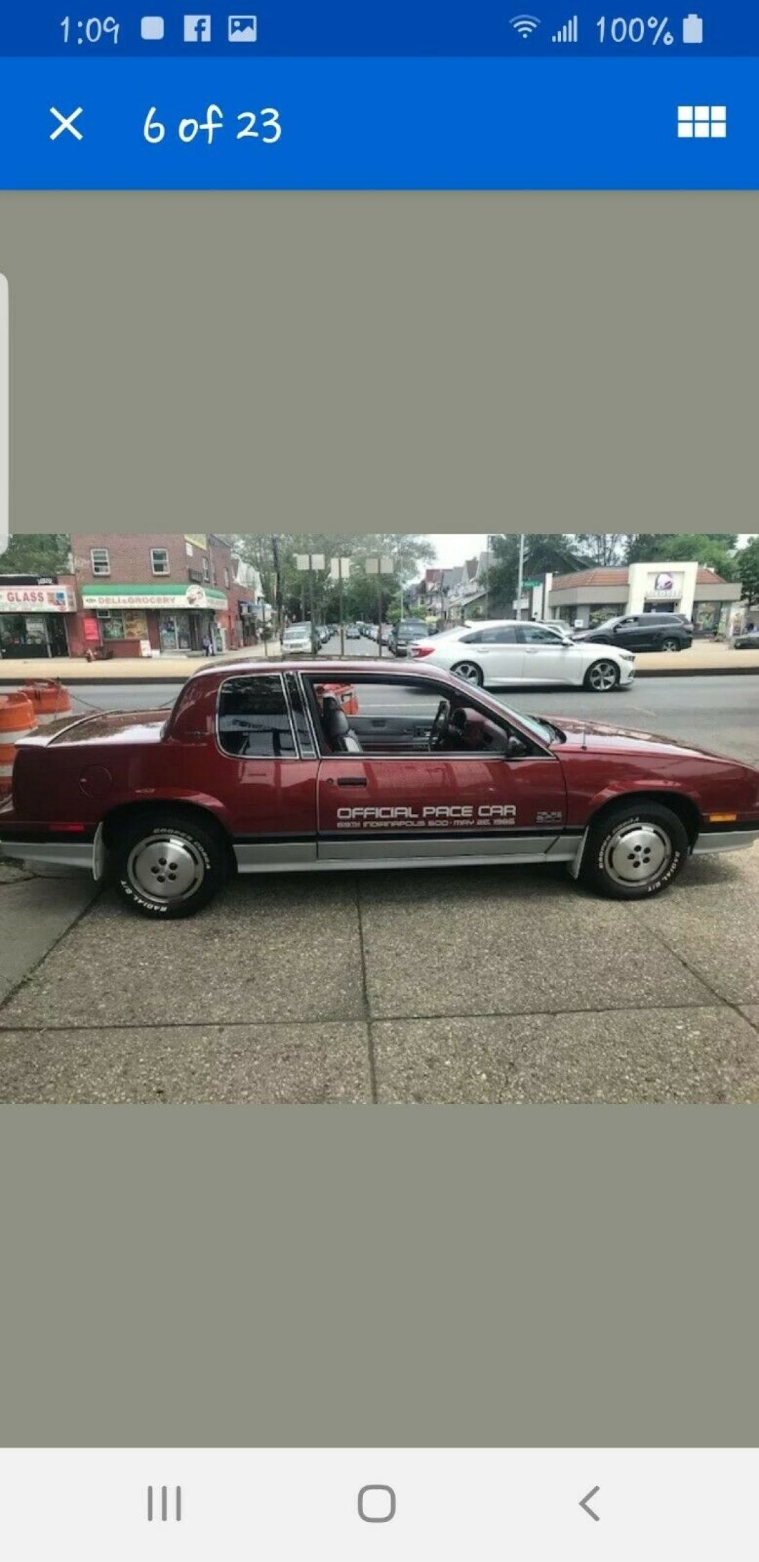 1985 Oldsmobile Cutlass Indianapolis Pace car - photo 7