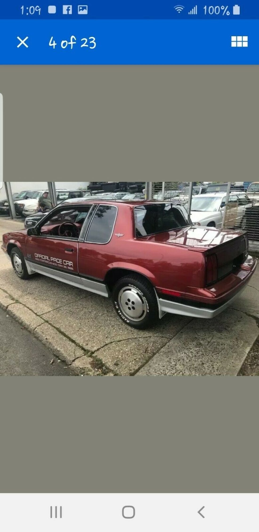 1985 Oldsmobile Cutlass Indianapolis Pace car - photo 8
