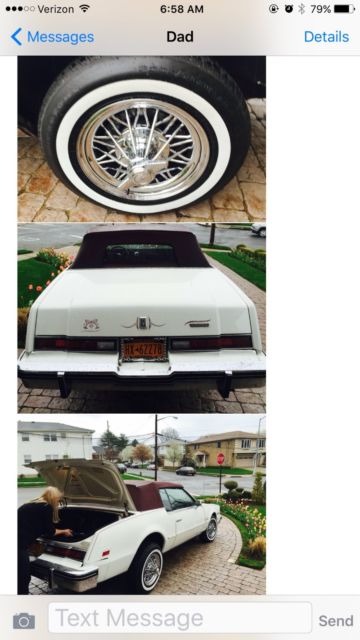 1985 Oldsmobile Toronado Convertible 80% restored 1985 Oldsmobile Toronado
