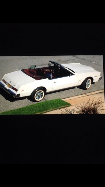 1985 Oldsmobile Toronado Convertible 85 to 90% restored 1985 Oldsmobile Toronado