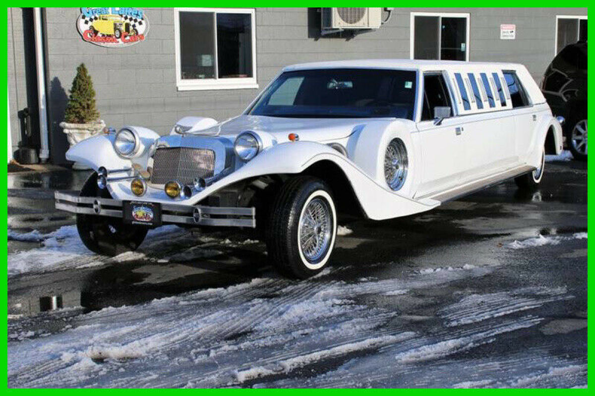 1985 Phantom Excalibur Limo Used 5L V8 16V Automatic RWD Limousine 1985 Lincoln Town Car Excalibur Limo