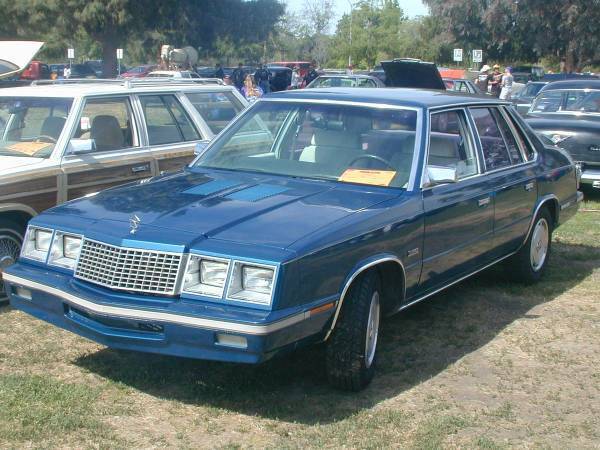 1985 Plymouth Caravelle Turbo Classic Survivor 1985 Plymouth Caravelle Turbo