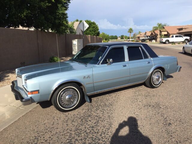 1985 Plymouth Grand Fury Salon edition 1985 Plymouth Fury