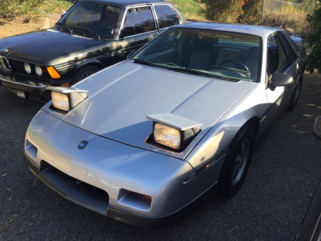 1985 Pontiac Fiero GT Coupe V6 Manual NO RESERVE