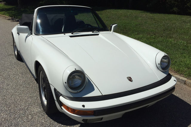 1985 Porsche 911 Cabriolet with 86598 original miles 1985 Porsche 911