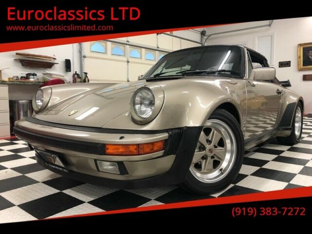1985 Porsche 911 Carrera 2dr Convertible 44809 Miles Gold Convertible 3.2L H6 Ma 1985 Porsche 911 Carrera 2dr Convertible