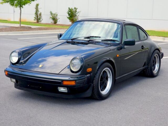1985 Porsche 911 Carrera, 74,554 Miles, Moss Green Metallic 1985 Porsche 911 Carrera