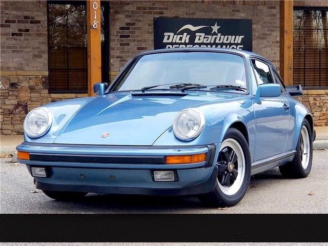 1985 Porsche 911 Carrera Coupe Rare Iris Blue All Matching Numbers Clean Carfax 1985 Porsche 911 Carrera