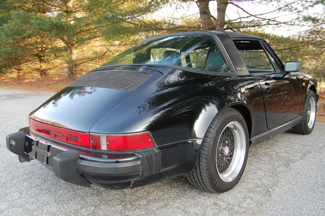 1985 Porsche 911 Black/Black Carrera w Receipt for Top End of motor - photo 5