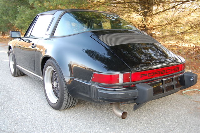 1985 Porsche 911 Black/Black Carrera w Receipt for Top End of motor - photo 7