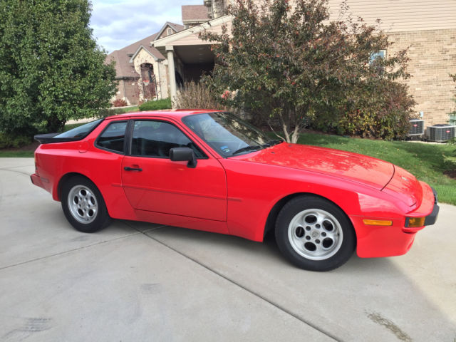 1985 Porsche 944 Red - Late year model - Looks and Runs Good - 5 Speed 1985 Porsche 944 Late Model