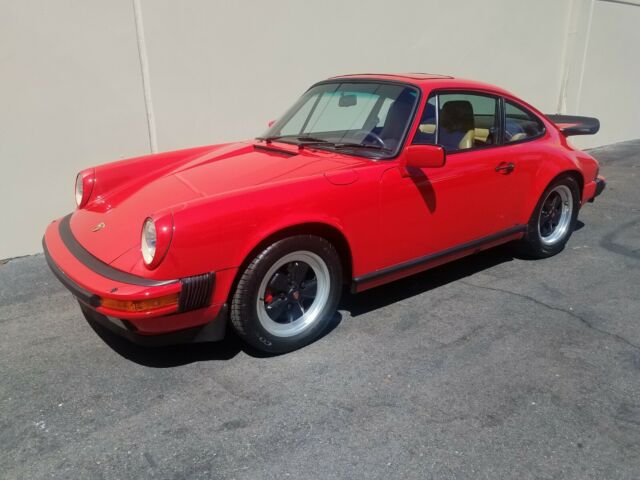 1985 Porsche Carrera Guards Red, only 53,000 Miles 1985 Porsche 911 Carrera