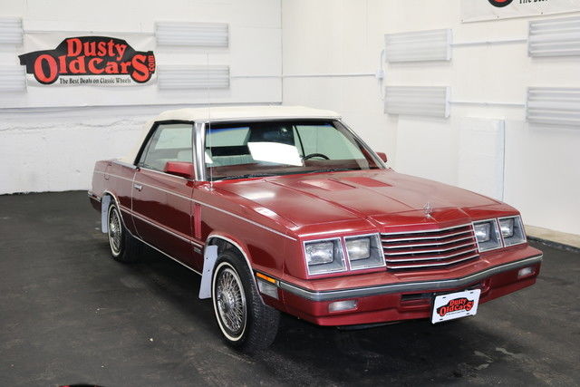 1985 Red ES Runs Drives Body Int Good 2.2turbo 3spd auto! 1985 Dodge 600 ES Runs Drives Body Int Good 2.2turbo 3spd auto