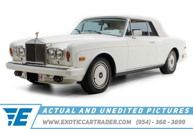 1985 Rolls-Royce Corniche Convertible 1985 Rolls-Royce Corniche Convertible
