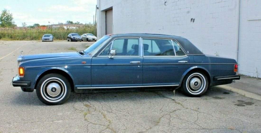 1985 Rolls-Royce Silver Spur, Blue 1985 Rolls-Royce Silver Spirit/Spur/Dawn