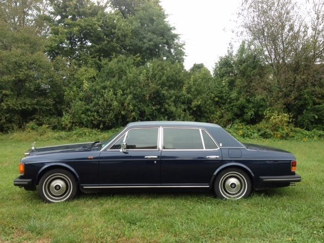1985 Royal Blue Rolls Royce "Centenary" edition # 4 1985 Rolls-Royce Silver Spirit/Spur/Dawn