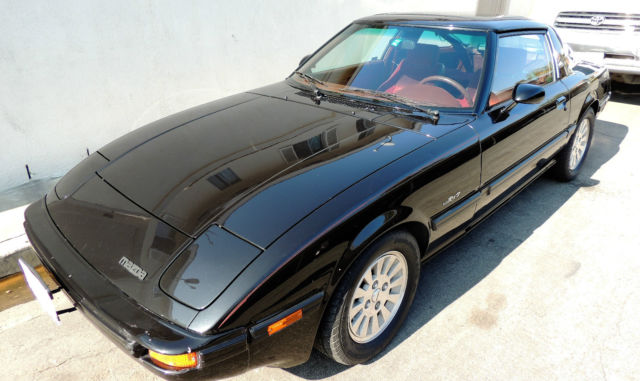 1985 RX7 GSL-SE Black - ONLY 81.5K Original Miles! 1985 Mazda RX-7 Black