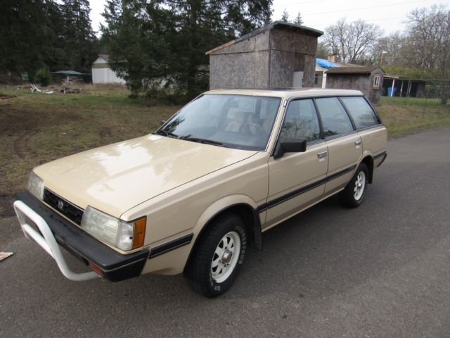 1985 Subaru 21,823 ACTUAL MILES GL WAGON 4WD - photo 2